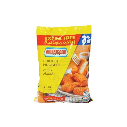 Americana Chicken Nuggets Original 750Gm+250Gm