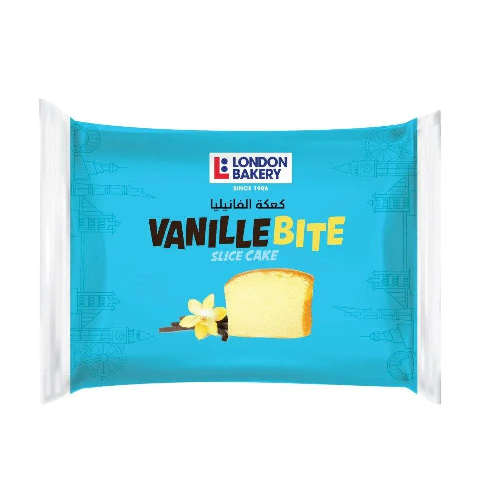 London Bakery Vanilla Bite Slice Cake, 70G