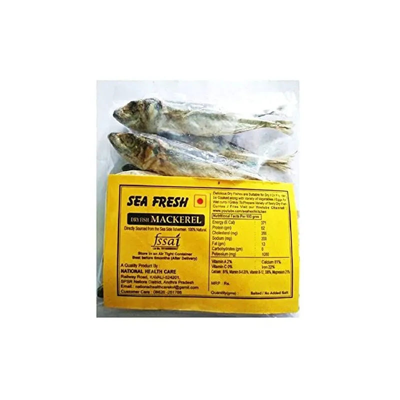 Blue Sea Dried Salted Mackerel (Has Has)227Gm