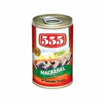 555 MACKEREL IN TOMATO 155GM