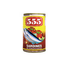 555 SARDINES TOMATO SAUCE 155GM