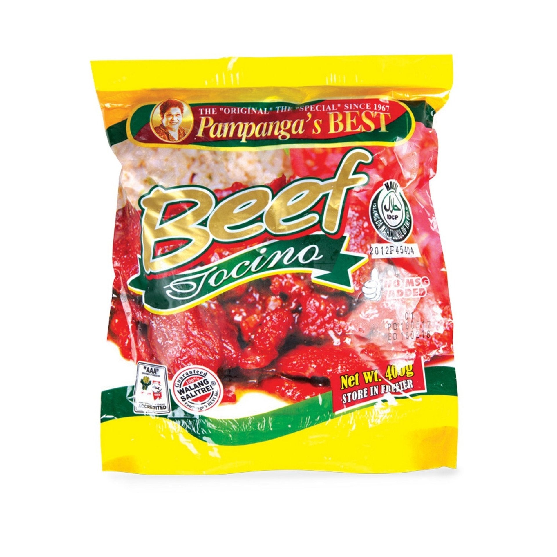 PAMPANGAS BEST BEEF TOCINO 400 GM