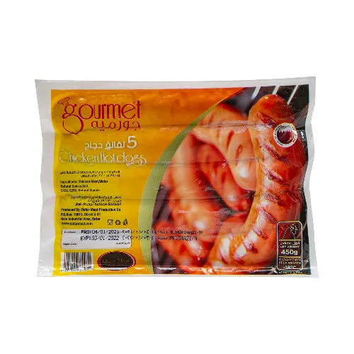 Gourmet Frozen Chicken Hot Dog 450G