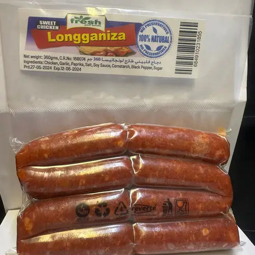 FRESH PHILL SWEET CHICKEN LONGGANISA 360GM