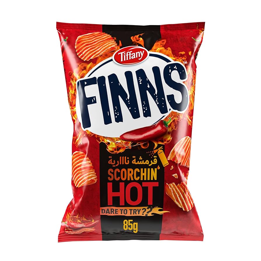 Tiffany Finns Scorchin Hot 85Gm