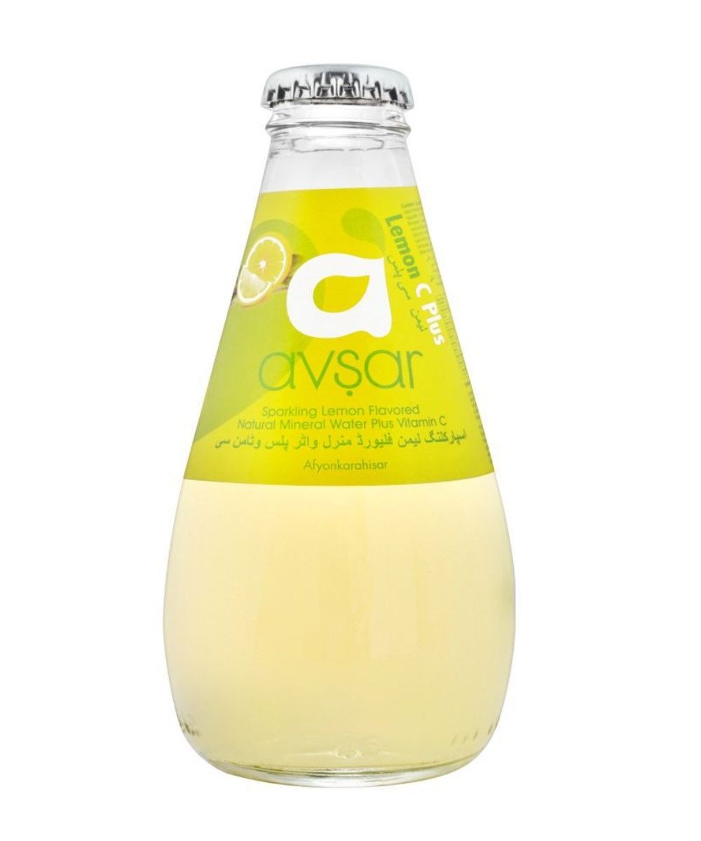 Avsar Lemon with Vitamin C Mineral Sparkling Water, 200ml