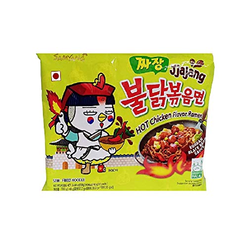 BULDAK HOT CHICKEN FLAVOR RAMEN KOREAN BLACK BEAN SAUCE 140 GM