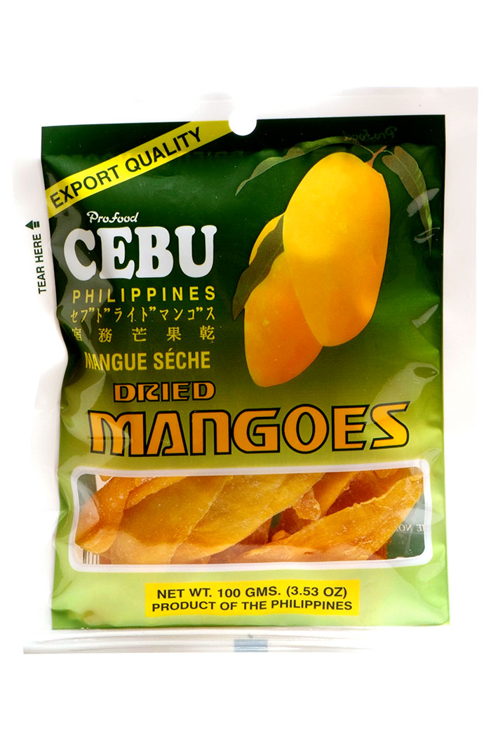 Cebu profood dried mangoes 100 g