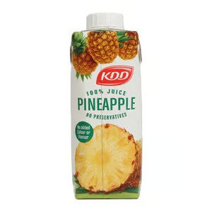 KDD Pineapple Juice Drink, 250ml