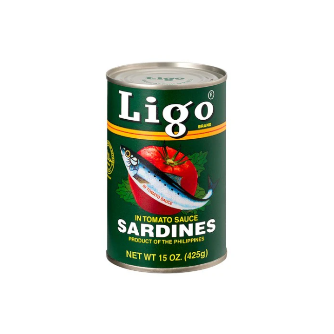 LIGO SARDINES IN TOMATO SAUCE 425GM