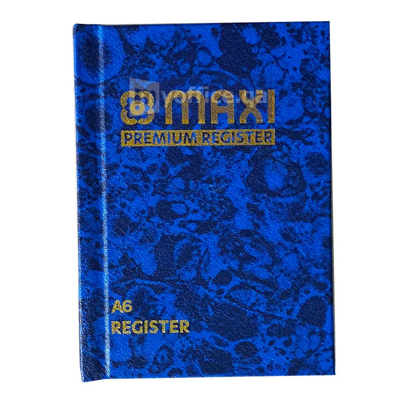 MAXI REGISTER BOOK 2QR A6