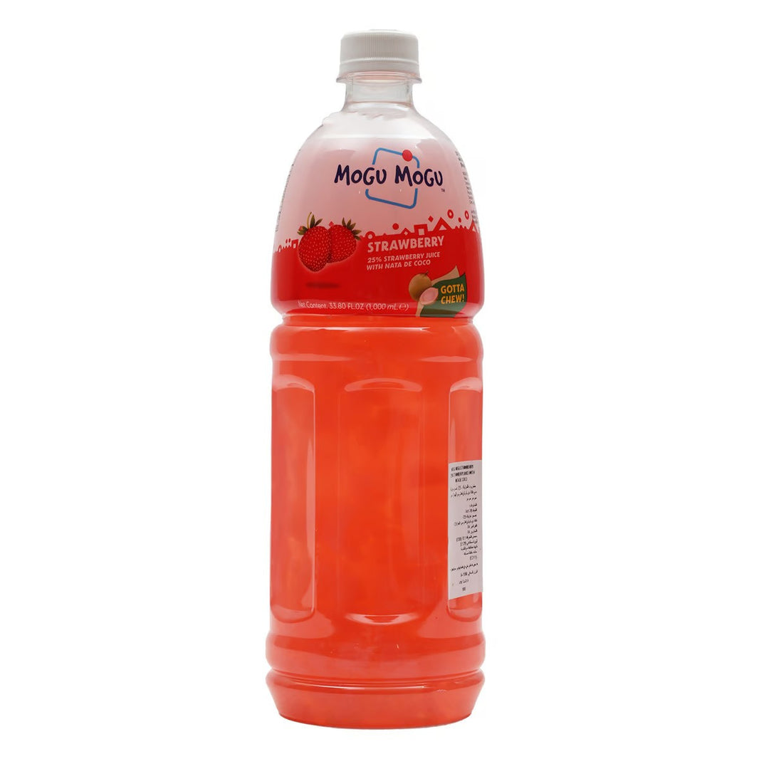 Mogu Mogu S/Berry Juice W/Nata 1 L