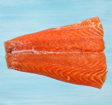 Norwegian Salmon Fillet Tail 350 g
