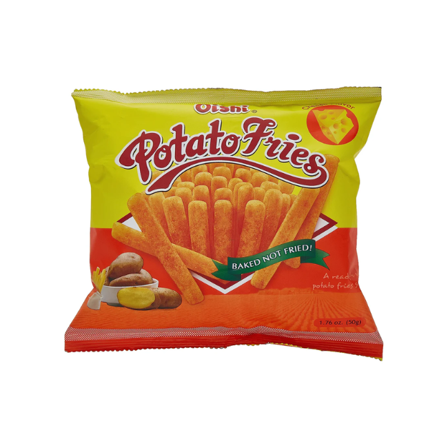 OISHI POTATO FRIES CHEESE 50 GM