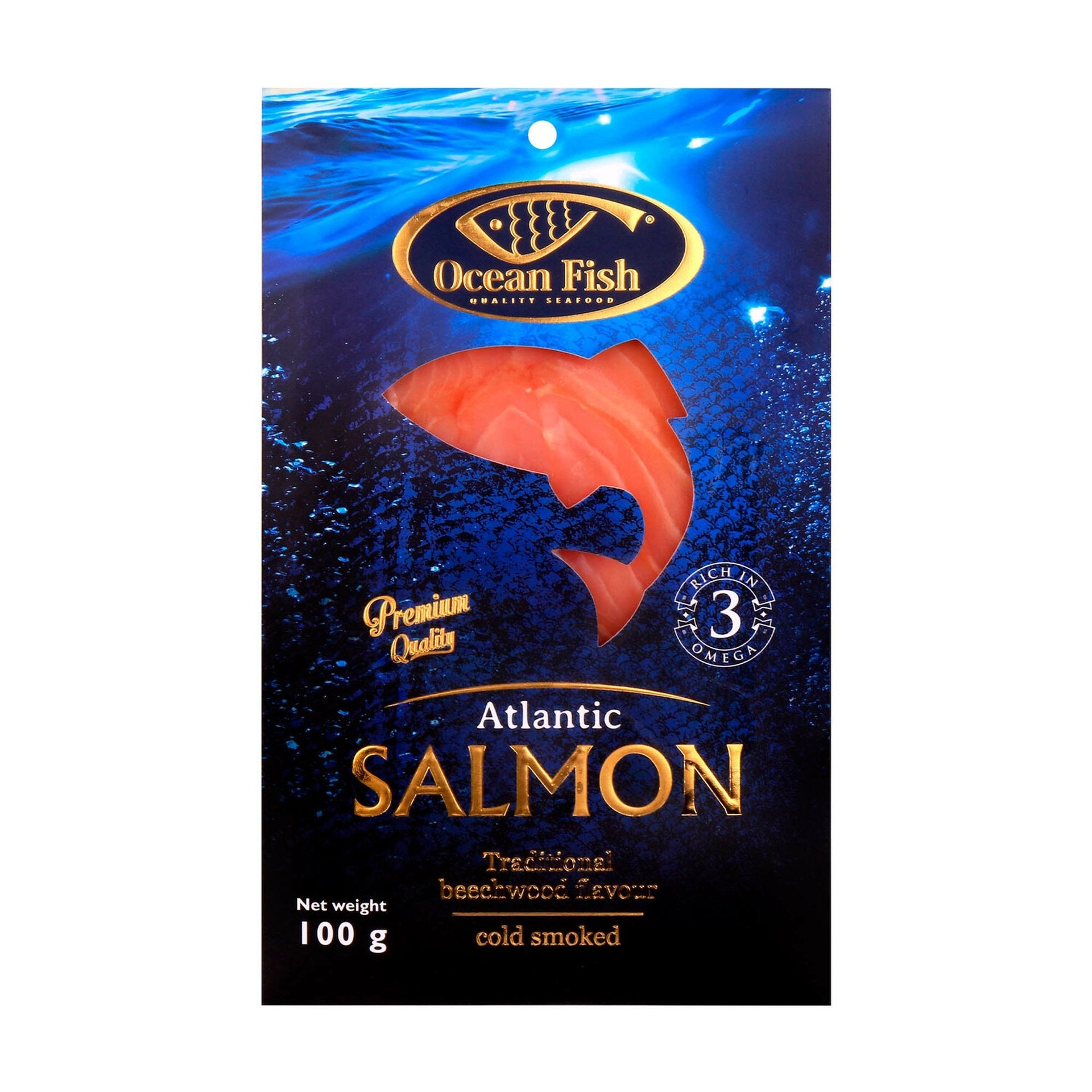 Ocean Fish Premium Quality Atlantic Salmon 100 g