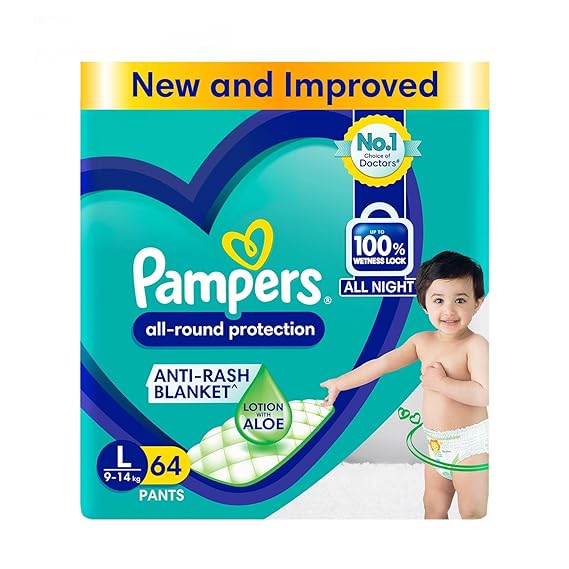 PAMPERS DOUBLE BIG PACK 4  -9-14 KG   54 DIAPPER