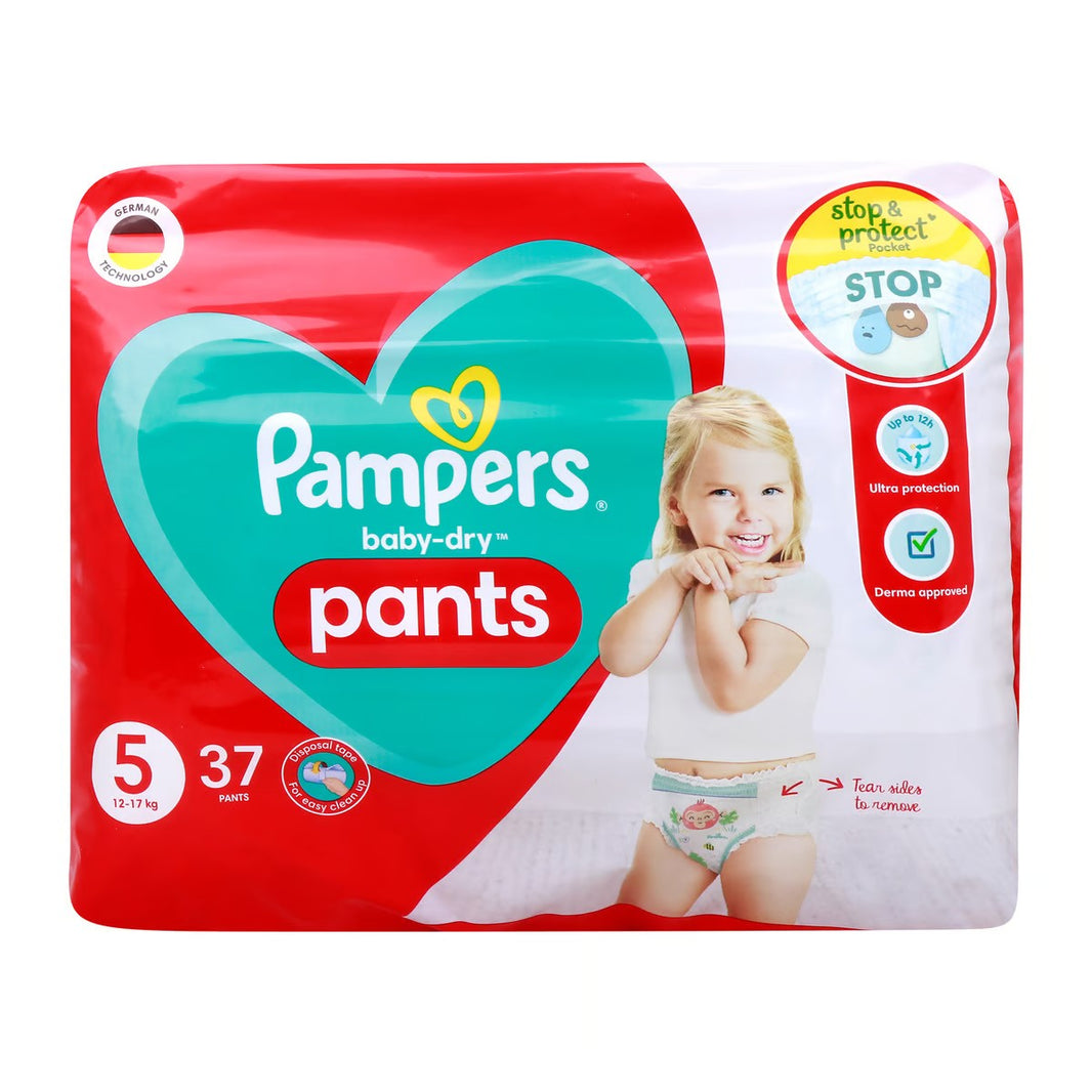 PAMPERS ML PANTS S5 12-17 KG 37 PANTS