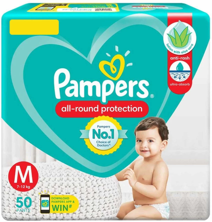 PAMPERS VALUE PACK 50 DIAPPER