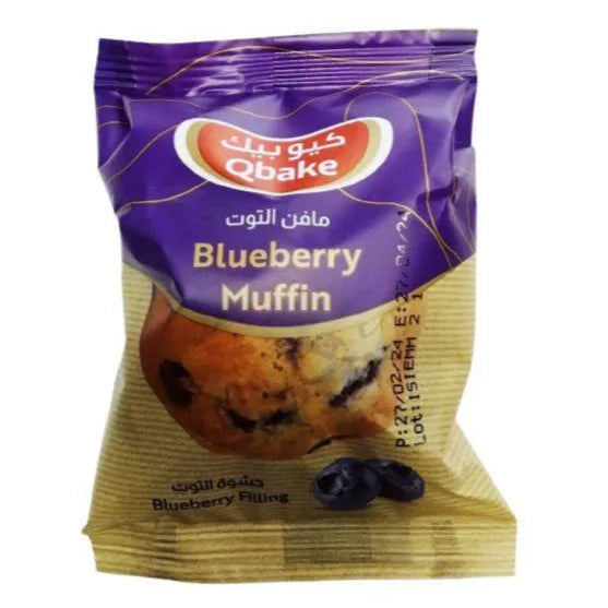 Qbake Blueberry Muffin, 60g