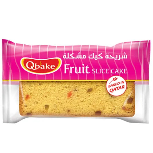 Qbake Fruit Cake Slice 70g