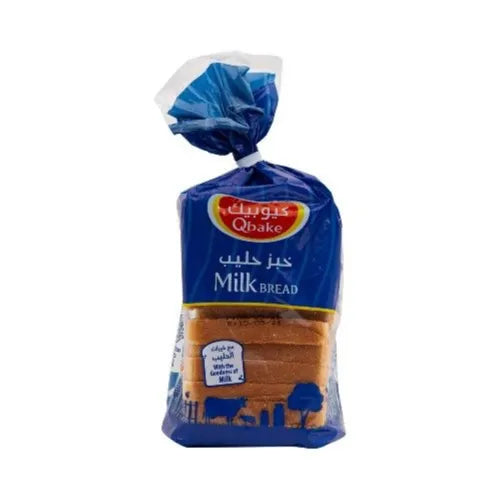 Qbake Milk Bread 350g