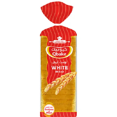 Qbake White Bread 320gm