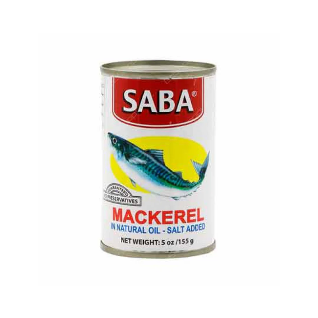 SABA MACKEREL IN NATURAL OIL 155 GM