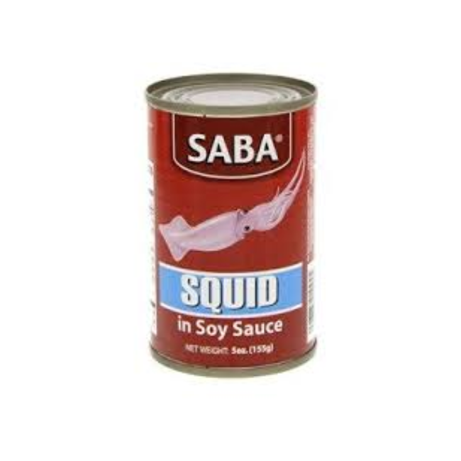 SABA SQUID IN SOY SAUCE 155GM