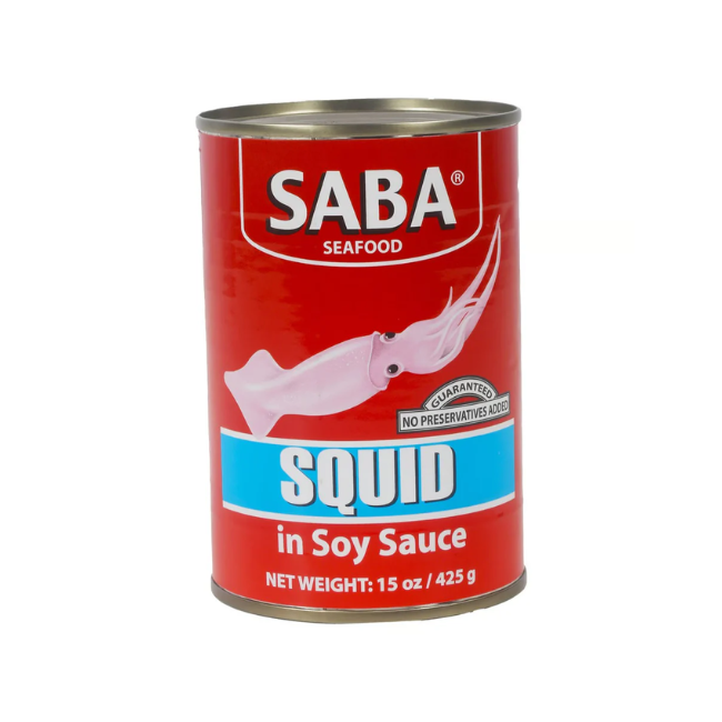 SABA SQUID IN SOY SAUCE 425G