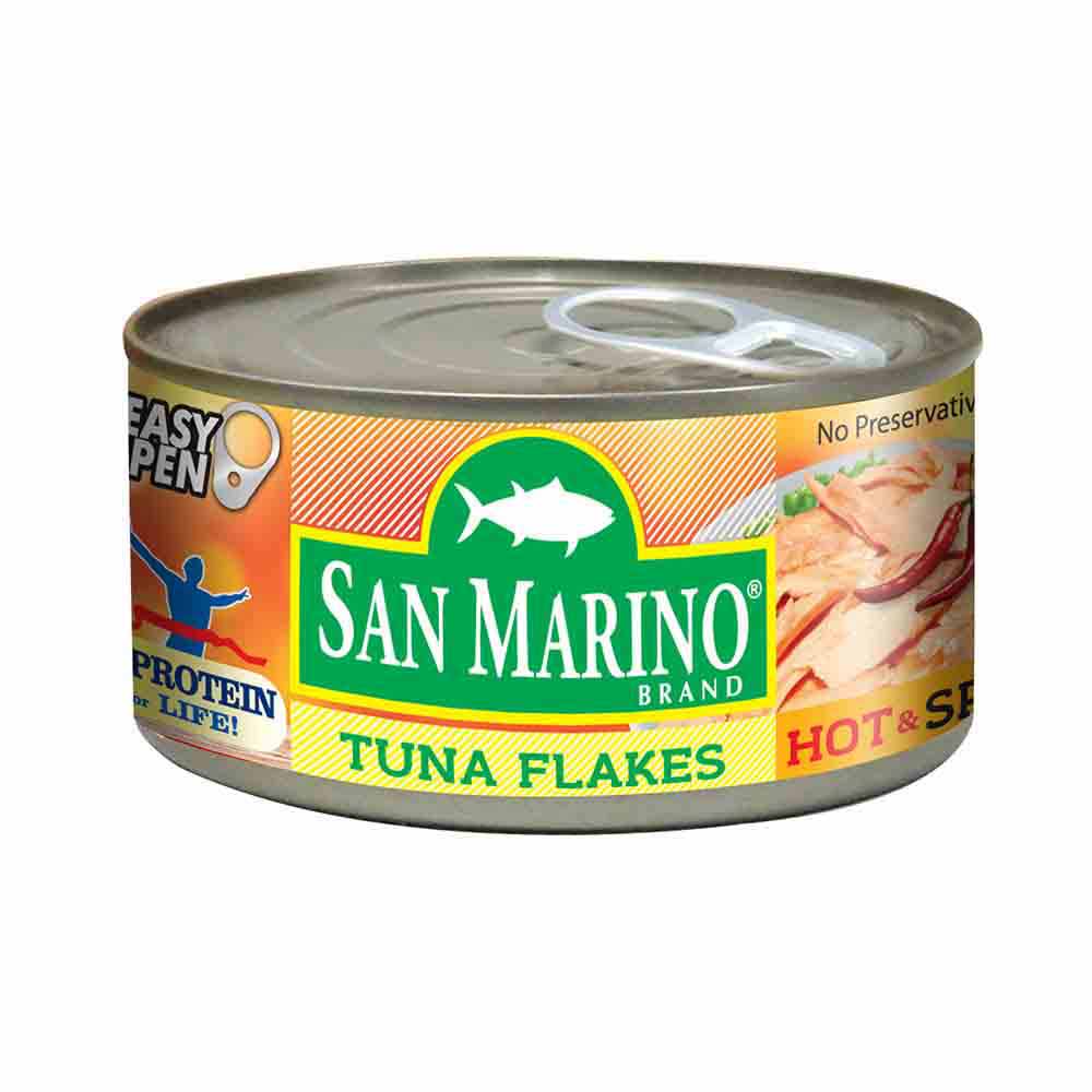 SAN MARINO TUNA FLAKES HOT & SPICY 150GM