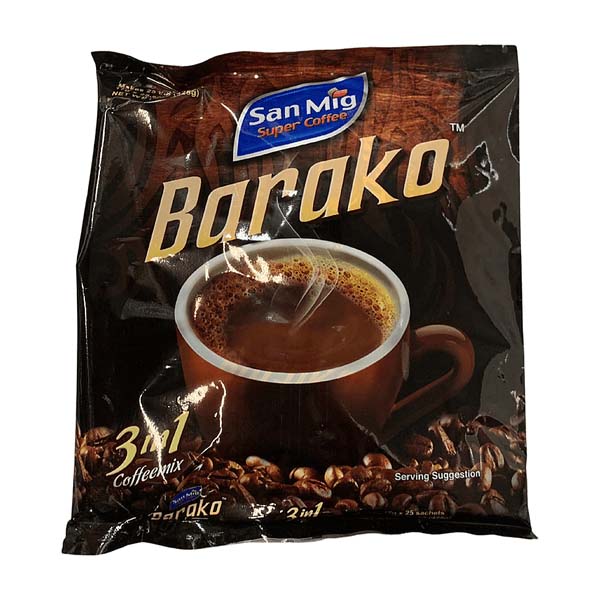 SAN MIG COFFEE 3 IN 1 BARAKO 20GM