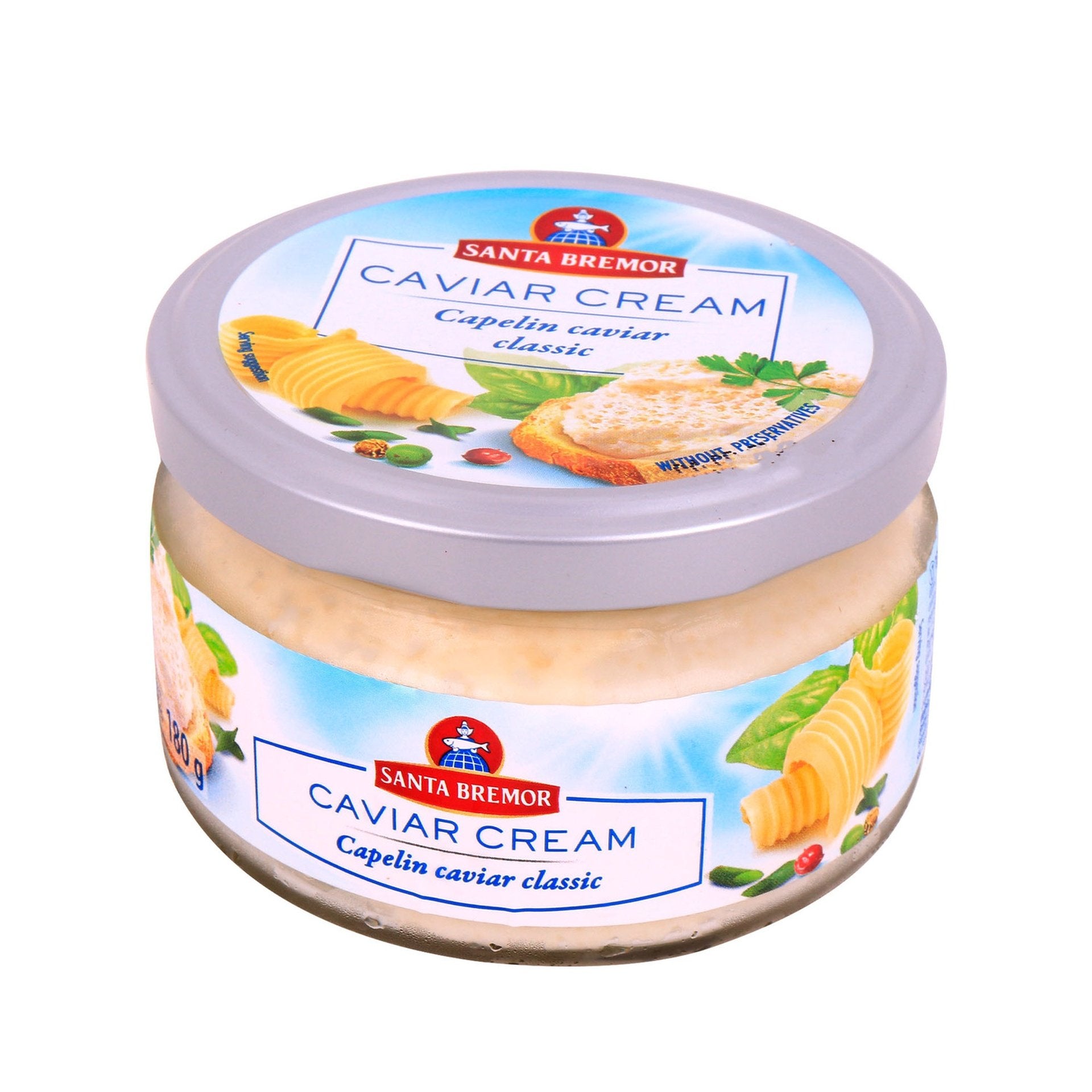 Santa Bremor Caviar Cream Capelin Classic 180 g