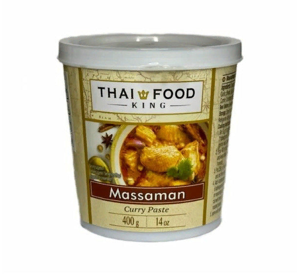 THAI FOOD KING MASSAMAN CURRY PASTE 400GM