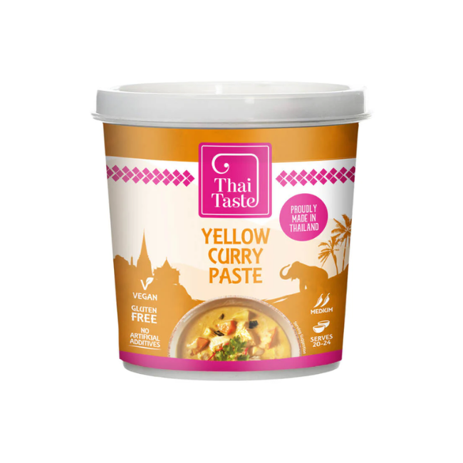 THAI FOOD YELLOW  CURRY PASTE 400GM