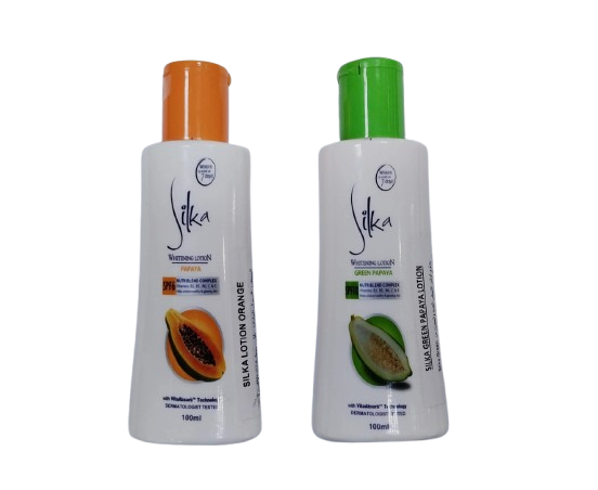 SILKA WHITENING LOTION 100ML PAPAYA