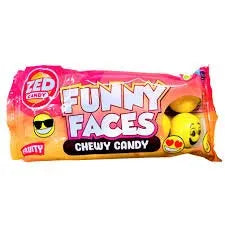 ZED FUNNY FACES CANDY 39GM