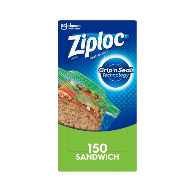 ZIPLOC SANDWICH BAG