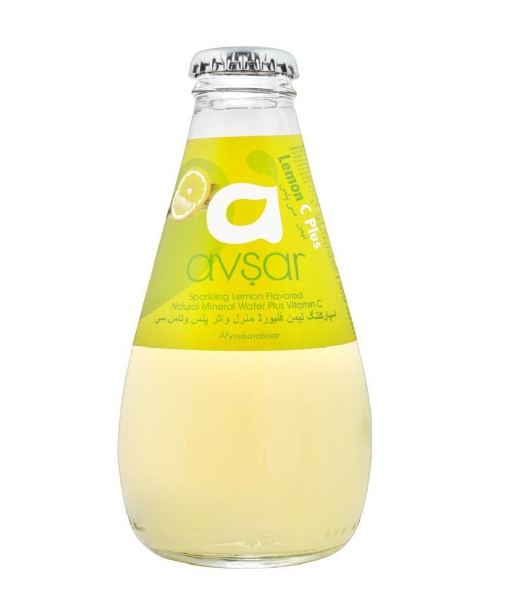 Avsar Lemon with Vitamin C Mineral Sparkling Water, 200ml Sparkling Water Pinoygrocers
