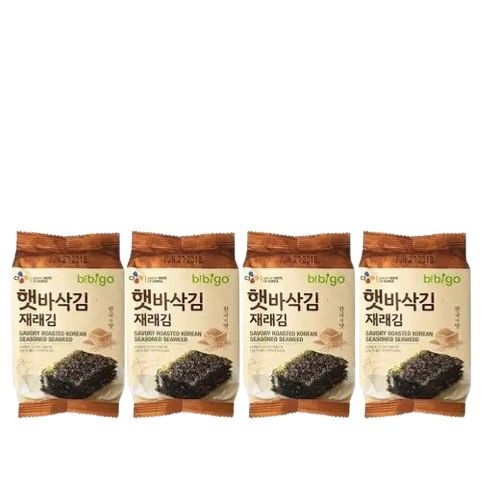 Bibigo Seaweed Laver Basak, 8x40g snack food Pinoygrocers