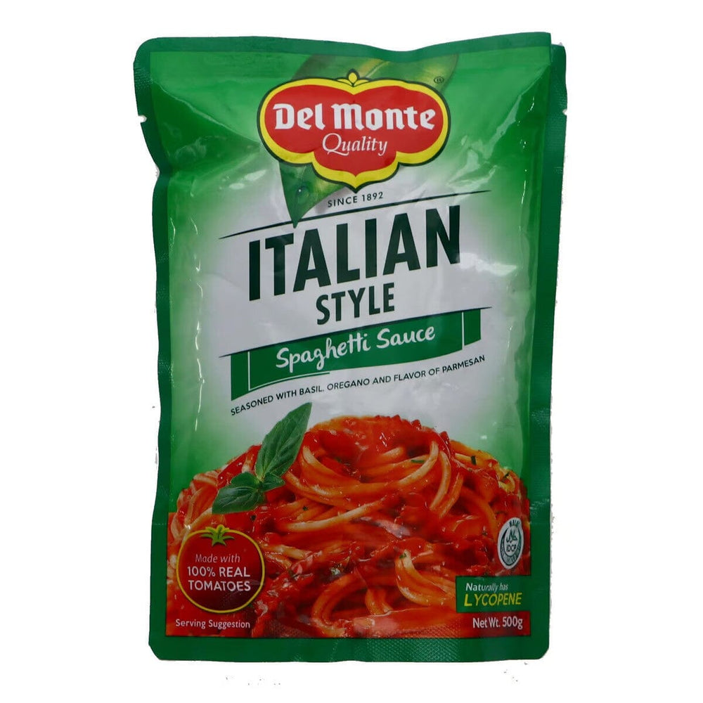 Del Monte Italian Style Spaghetti Sauce 500 Gm Pasta & Sauces Pinoygrocers