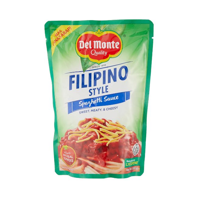Del Monte Spaghetti Sauce Filipino Style 500G Sauces & Dressings Pinoygrocers