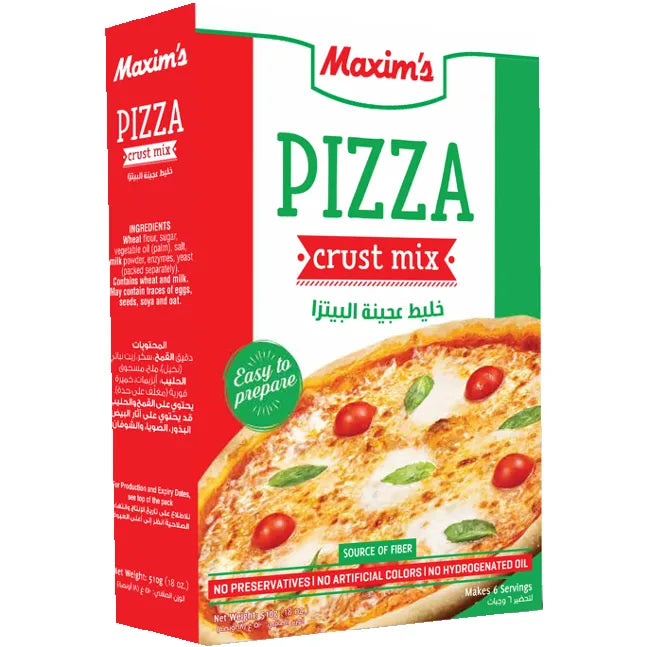 Maxims Pizza Crust Mix 510Gr