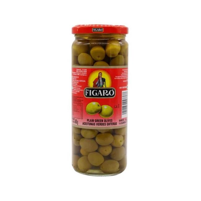 Figaro Plain Green 450 g Olives & Pickles Pinoygrocers