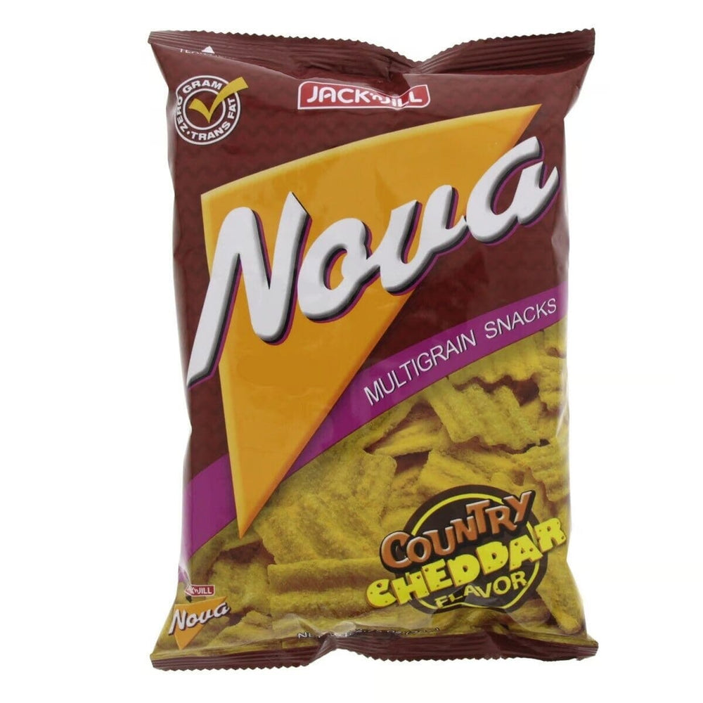 Jack N Jill Nova Multigrain Snacks Country Cheddar 78 g Chips & Dips Pinoygrocers