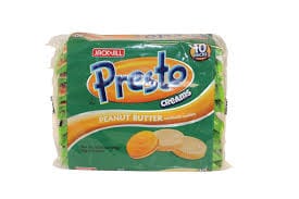 Jack N Jill Presto Creams Peanut Butter (10 Pcs x 30 g) 300 g Biscuits & Cookies Pinoygrocers