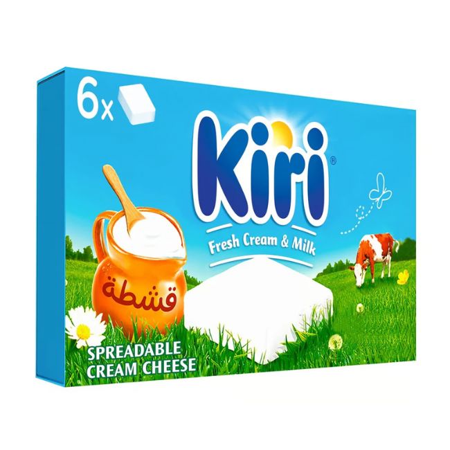 Kiri 6 Squares Spreadable Cream Cheese , 108g Cheese Pinoygrocers