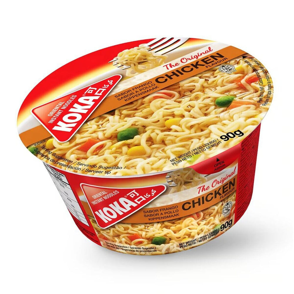 Koka Chicken Bowl Noodles, 90g Pasta & Sauces Pinoygrocers