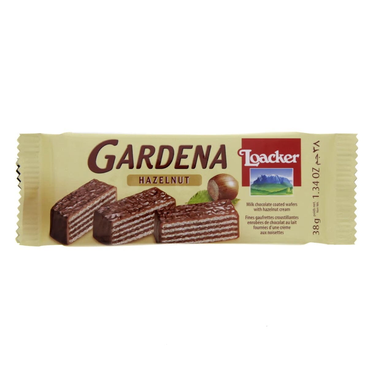 Loacker Gardena Hazelnut Chocolate Wafer, 38g Chocolates & Wafers Pinoygrocers