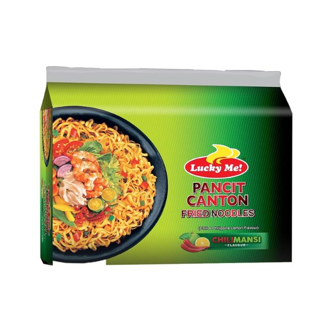 Lucky Me Instant Noodles Chili, 6x60g Noodles & Soups Pinoygrocers