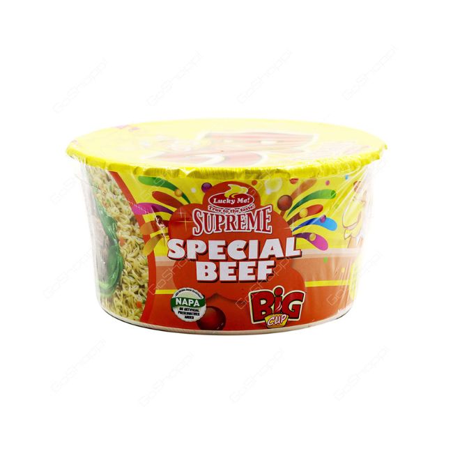 Lucky Me Special Beef Mami 35 gm Noodles & Soups Pinoygrocers